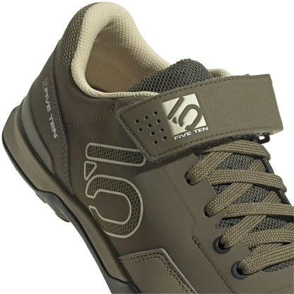 Five Ten Kestrel Lace Mountain Clipless Shoes - Men's Focus Olive/Sandy Beige/Orbit Green 12