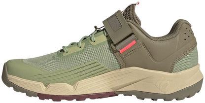 Five Ten Trailcross Mountain Clipless Shoes - Women's Quiet Crimson/Orbit Green/Turbo 9.5