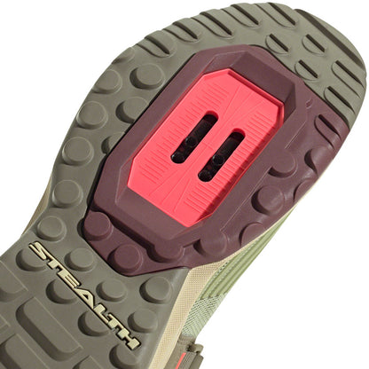 Five Ten Trailcross Mountain Clipless Shoes - Women's Quiet Crimson/Orbit Green/Turbo 7