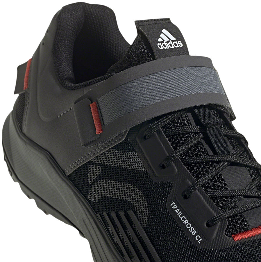 Five Ten Trailcross Mountain Clipless Shoes - Men's Core BLK/Gray Three/Red 8.5