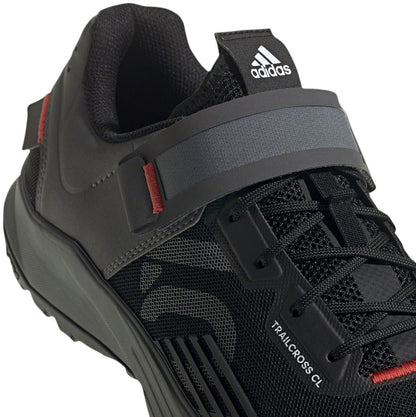 Five Ten Trailcross Mountain Clipless Shoes - Men's Core BLK/Gray Three/Red 10.5