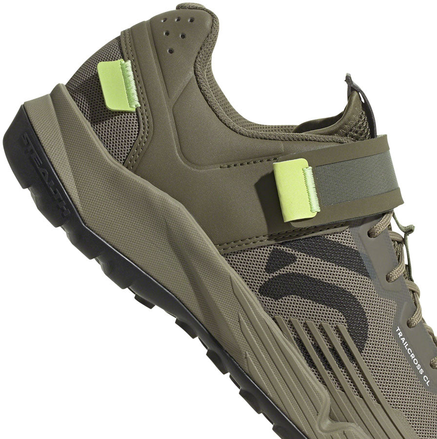 Five Ten Trailcross Mountain Clipless Shoes - Men's Orbit Green/Carbon/Pulse Lime 11
