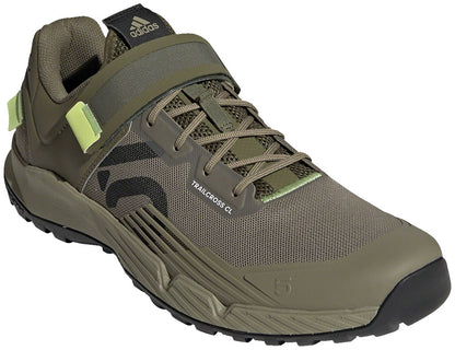 Five Ten Trailcross Mountain Clipless Shoes - Men's Orbit Green/Carbon/Pulse Lime 12