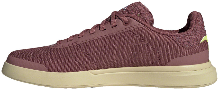 Five Ten Sleuth DLX Canvas Flat Shoes - Women's Quiet Crimson/FTWR White/Sandy Beige 9