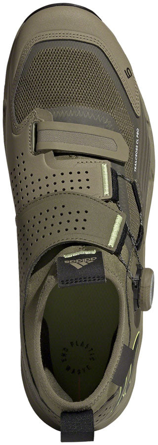 Five Ten Trailcross Pro Mountain Clipless Shoes - Men's Green/BLK/Green 7.5