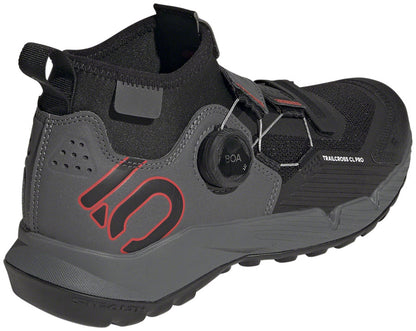 Five Ten Trailcross Pro Mountain Clipless Shoes - Women's Gray/Black/Red 7