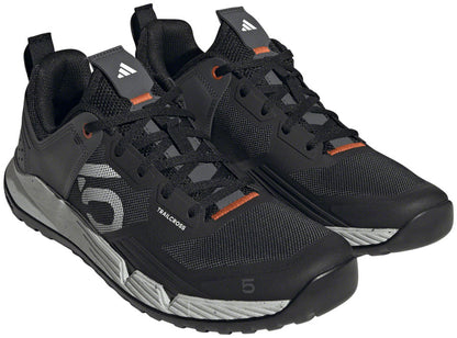 Five Ten Trailcross XT Flat Shoes - Men's Core Black/Ftwr White/Gray Six 7.5