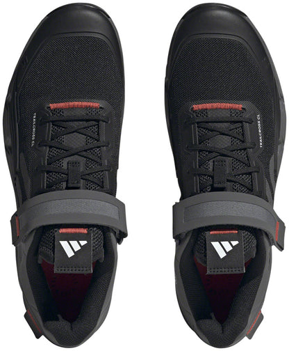 Five Ten Trailcross Mountain Clipless Shoes - Men's Core BLK/Gray Three/Red 11.5