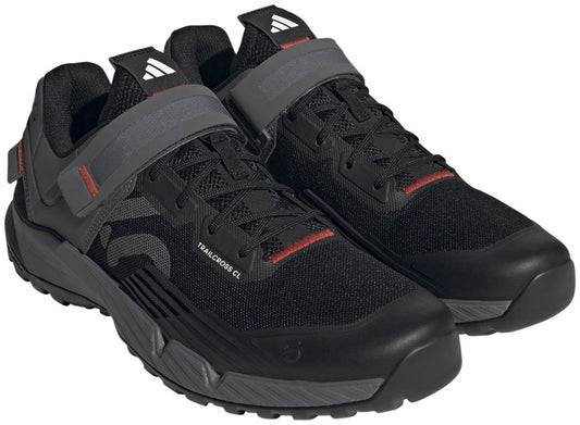 Five Ten Trailcross Mountain Clipless Shoes - Men's Core BLK/Gray Three/Red 14