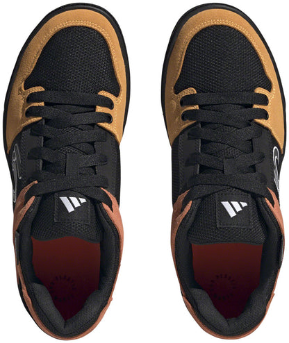 Five Ten Freerider Flat Shoes - Men's Core Black/Ftwr White/Impact Orange 13