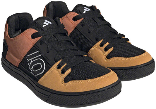 Five Ten Freerider Flat Shoes - Men's Core BLK/Ftwr White/Impact Orange 11.5