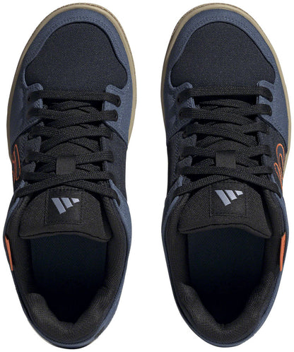 Five Ten Freerider Canvas Flat Shoes - Men's Core Legend Ink/Wonder Steel/Impact Orange 9.5