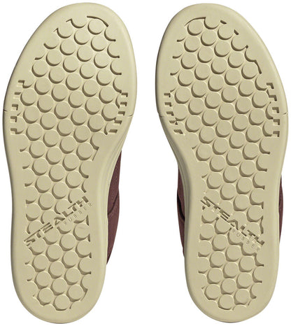 Five Ten Freerider Canvas Flat Shoes - Women's Quiet Crimson/Core Pulse Lime 9