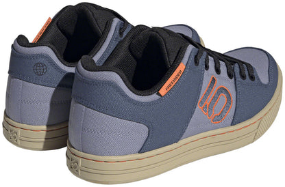 Five Ten Freerider Canvas Flat Shoes - Women's Silver Violet/Wonder Steel/Core BLK 9.5