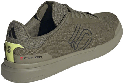 Five Ten Sleuth Deluxe Canvas Flat Shoes - Men's Focus Olive/Core BLK/Orbit Green 9.5