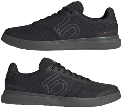 Five Ten Sleuth Deluxe Canvas Flat Shoes - Men's Core BLK/Gray Five/Ftwr White 10.5