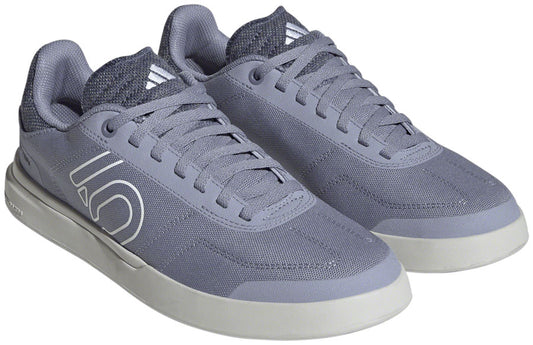 Five Ten Sleuth Deluxe Canvas Flat Shoes - Women's Silver Violet/Ftwr White/Coral 9.5