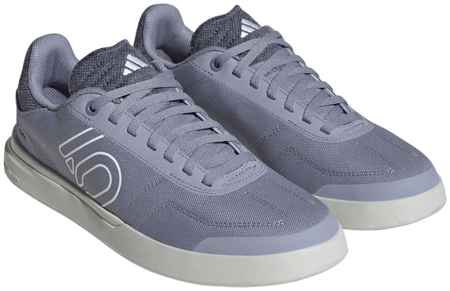 Five Ten Sleuth Deluxe Canvas Flat Shoes - Women's Silver Violet/Ftwr White/Coral 8.5
