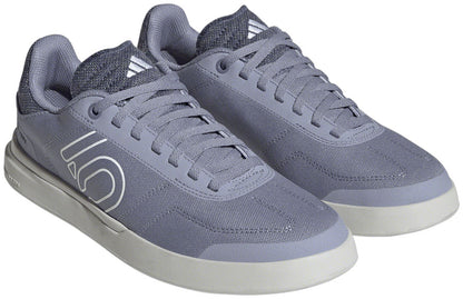 Five Ten Sleuth Deluxe Canvas Flat Shoes - Women's Silver Violet/Ftwr White/Coral 8.5
