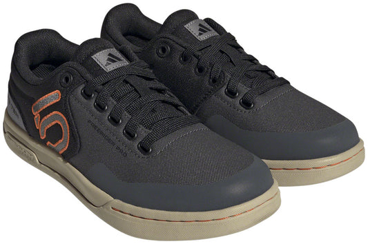 Five Ten Freerider Pro Canvas Flat Shoes - Women's Gray Six/Gray Four/Impact Orange 8.5