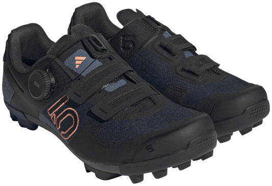 Five Ten Kestrel BOA Mountain Clipless Shoes - Women's Legend Ink/Core BLK/Coral Fusion 8