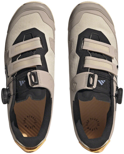 Five Ten Kestrel BOA Mountain Clipless Shoes - Women's Sand Strata/Silver Violet/Acid Orange 8.5