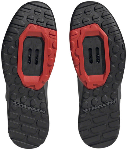 Five Ten Trailcross Pro Mountain Clipless Shoes - Men's Gray Five/Core BLK/Red 8.5