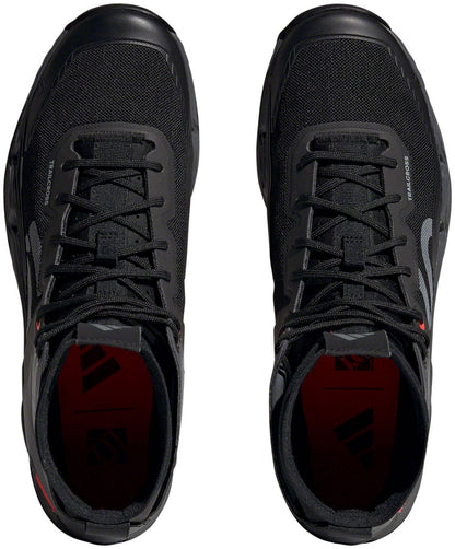 Five Ten Trailcross Mid Pro Flat Shoes - Men's Core BLK/Gray Two/Solar Red 8