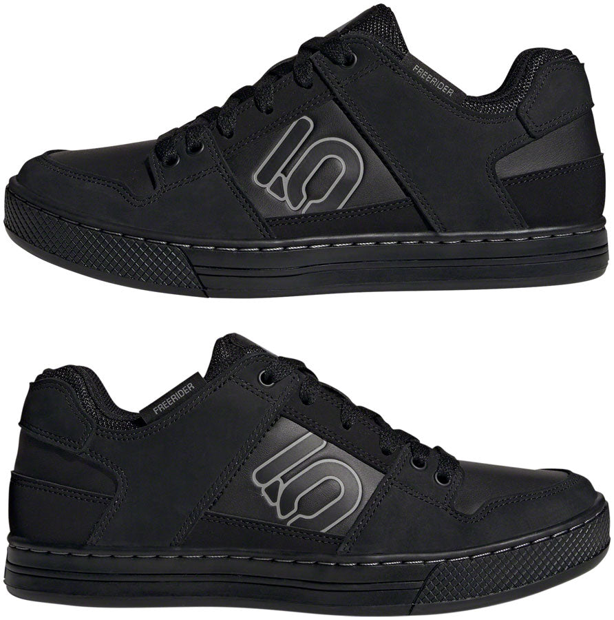 Five Ten Freerider DLX Flat Shoes - Men's Core Black/Core Black/Gray Three 8