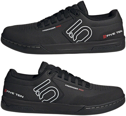 Five Ten Freerider Pro Flat Shoes - Men's Core BLK/Ftwr White/Ftwr Whitee 8.5