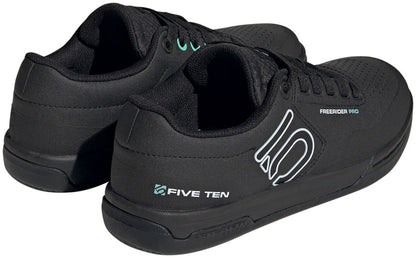 Five Ten Freerider Pro Flat Shoes - Women's Core BLK/Crystal White/Acid Mint 7