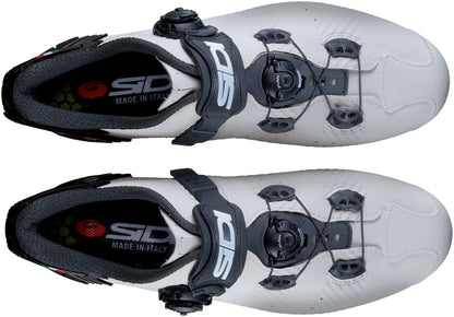 SIDI Wire 2S Road Shoes - Men's White/Black 40.5