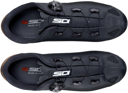 SIDI Dust Mountain Clipless Shoes - Men's Black/Black 46