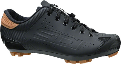 Sidi Dust Shoelace Mountain Clipless Shoes - Men's Black 41