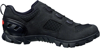 Sidi Turbo Mountain Clipless Shoes - Men's Black/Black 44