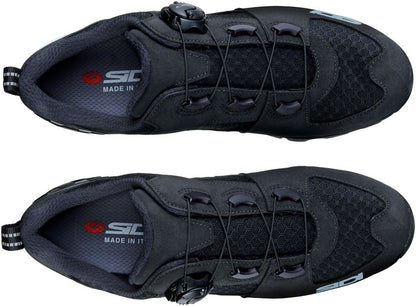 Sidi Turbo Mountain Clipless Shoes - Men's Black/Black 43