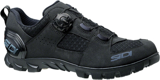 Sidi Turbo Mountain Clipless Shoes - Men's Black/Black 45