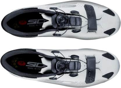 Sidi Sixty Road Shoes - Men's Black/White 46