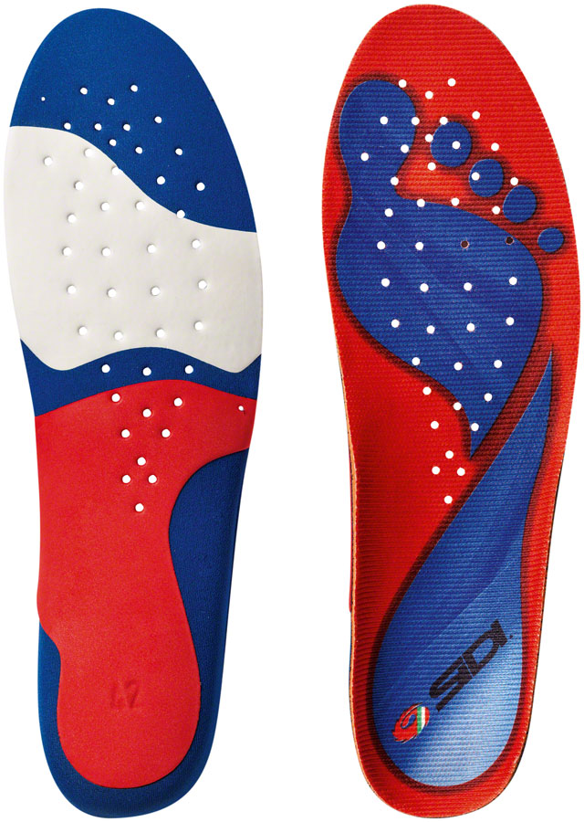 SIDI Memory Insoles - Red/Blue 42
