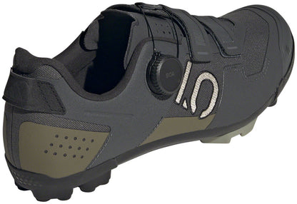 Five Ten Kestrel BOA Mountain Clipless Shoes - Men's Gray Six/Silver Pebble/Olive Strata 10