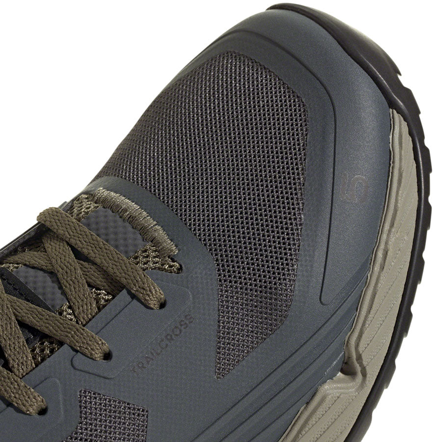 Five Ten Trailcross XT Flat Shoes - Men's Gray Six/Core BLK/Olive Strata 11.5