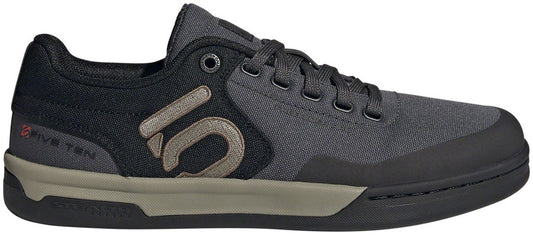 Five Ten Freerider Pro Canvas Flat Shoes - Men's Gray Six/Silver Pebble/Core BLK 10.5