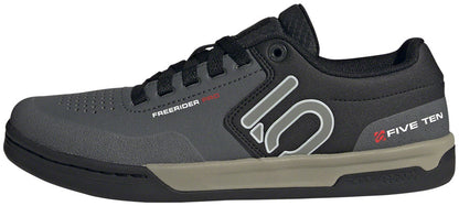 Five Ten Freerider Pro Flat Shoes - Men's Gray Six/Silver Pebble/Core BLK 10
