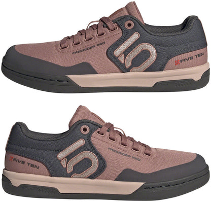 Five Ten Freerider Pro Canvas Flat Shoes - Women's Warm Clay/Wonder Taupe/Gray Six 7.5