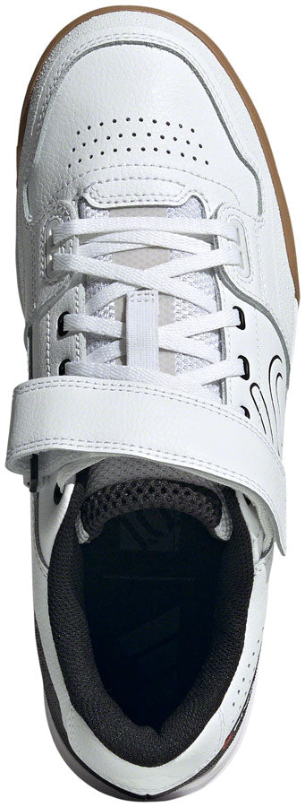 Five Ten Hellcat Mountain Clipless Shoes - Men's FTWR White/Core BLK/Red 7.5