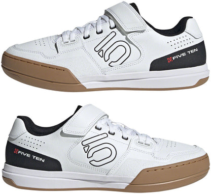 Five Ten Hellcat Mountain Clipless Shoes - Men's FTWR White/Core Black/Red 5
