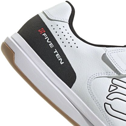 Five Ten Hellcat Mountain Clipless Shoes - Men's FTWR White/Core BLK/Red 7.5