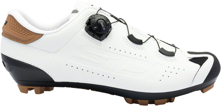 Sidi Dust Gravel Shoes - Men's White/Black 47