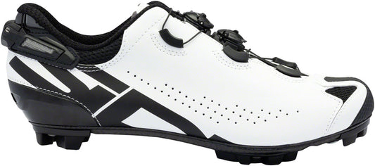 Sidi Tiger 2S SRS Mountain Clipless Shoes - Men's White/Black 45.5