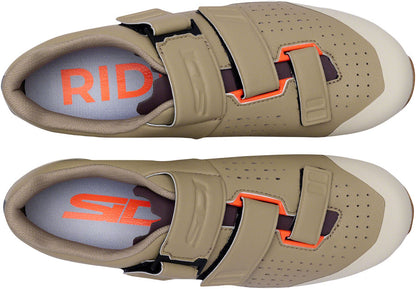 Sidi Asper Gravel Shoes - Men's Dark Sand 46 Millenium Fit